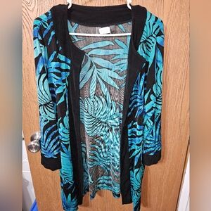 Slinky brand coverup/ cardigan